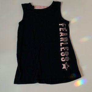 “Fearless” Girls Tank top.